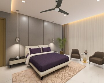 Living Room in 4 BHK Apartment at Sri Fortune Sonthalia Sky Villas, Kokapet – for Rent