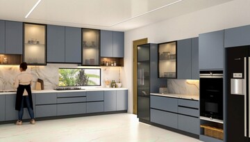 Kitchen in 4 BHK Apartment at Sri Fortune Sonthalia Sky Villas, Kokapet – for Rent