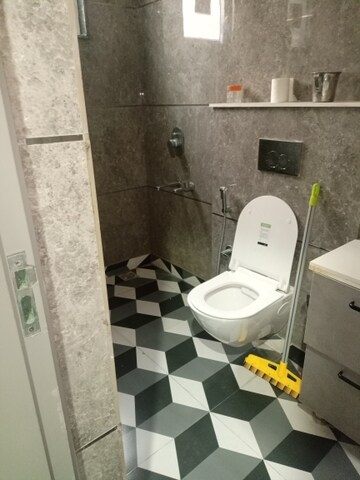 Bathroom in 1 RK Apartment at Rajouri Garden – for Rent