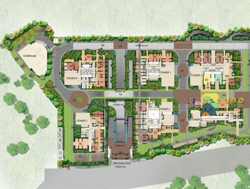 Master Plan in 3 BHK Apartment at Vasavi Atlantis, Narsingi – for Sale