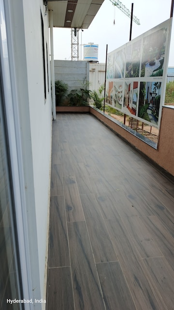 Balcony in 3 BHK Apartment at Vasavi Atlantis, Narsingi – for Sale