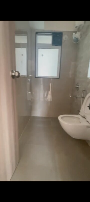 Bathroom in 2 BHK Apartment at Ashar Axis, Majiwada – for Rent