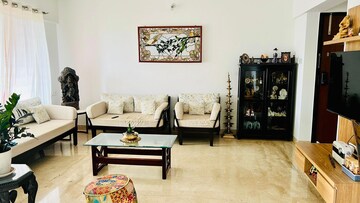 Living Room in 2 BHK Apartment at Anmol Pride Pashan, Pashan – for Rent