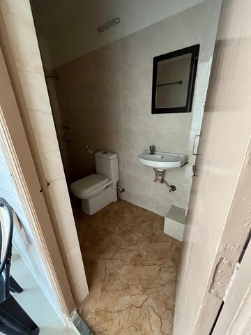 Bathroom in 3.5 BHK Apartment at Team Taurus Wow, Rajarhat New Town – for Rent