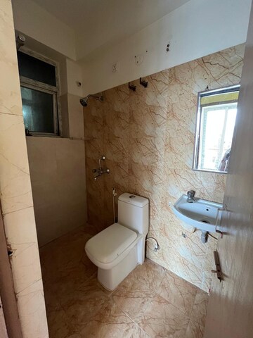 Bathroom in 3.5 BHK Apartment at Team Taurus Wow, Rajarhat New Town – for Rent
