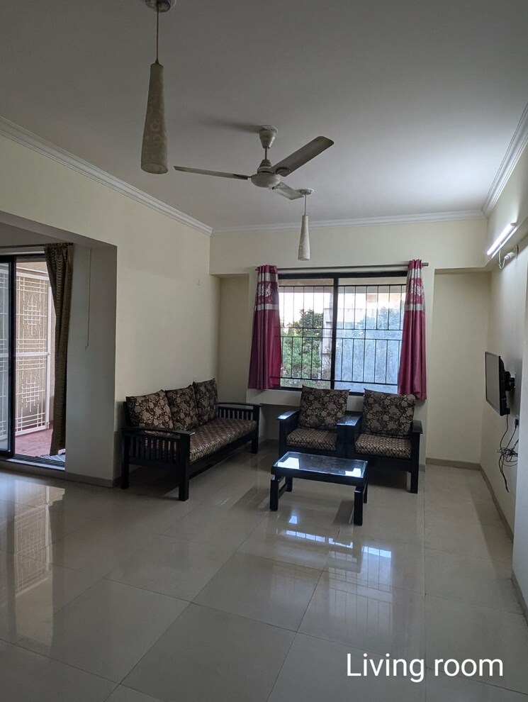 Living Room, rachana-my-world 3 Bedroom 1483 Sq.Ft. Apartment In Baner Pune 7959136
