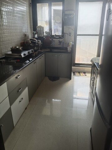 Kitchen in 2 BHK Apartment at Shree Gajanan Maharaj Nagar CHS, Kalyan West – for Rent