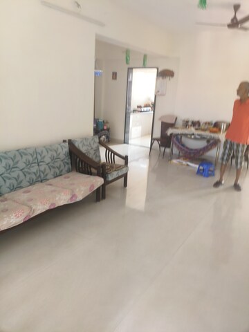 Living Room in 2 BHK Apartment at Shree Gajanan Maharaj Nagar CHS, Kalyan West – for Rent