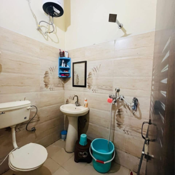 Bathroom in 1 BHK Apartment at Kharar Landran Road – for Rent