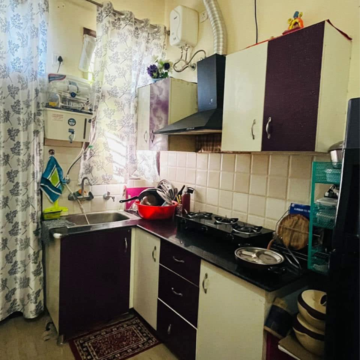 Kitchen in 1 BHK Apartment at Kharar Landran Road – for Rent