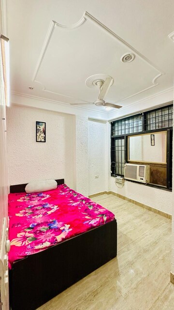 Bedroom in 2 BHK Builder Floor at Vasant Kunj – for Rent