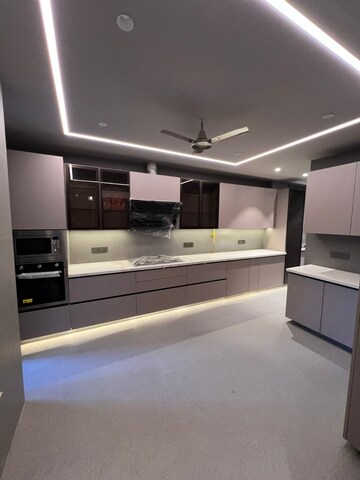 Kitchen in 4 BHK Builder Floor at Aarone Botanica, Neeti Bagh – for Rent