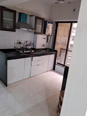 Kitchen in 1 BHK Apartment at Cosmos Solitaire, Virar West – for Rent