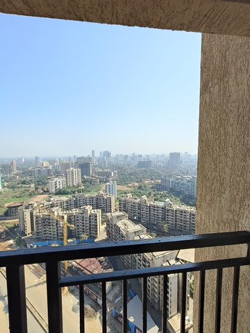 Balcony in 2 BHK Apartment at Raunak City Sector 4, Kalyan West – for Sale