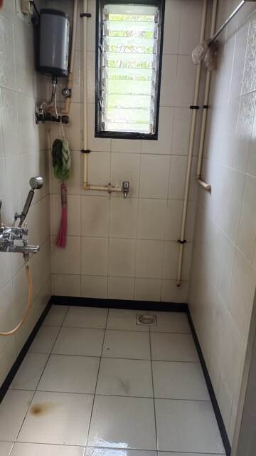Bathroom in 1 BHK Apartment at Mayuresh Srishti, Bhandup West – for Rent