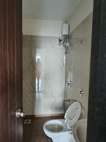 Bathroom in 1 BHK Apartment at Raunak City, Kalyan West – for Rent