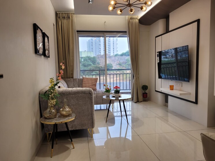 Living Room, bokhara-orient-hill-view 3 Bedroom 1410 Sq.Ft. Apartment In Mohammadwadi Pune 7959651