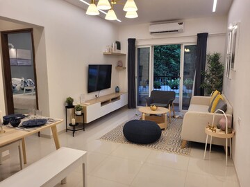 Living Room in 2 BHK Apartment at K Raheja Reserve, Mohammadwadi – for Sale