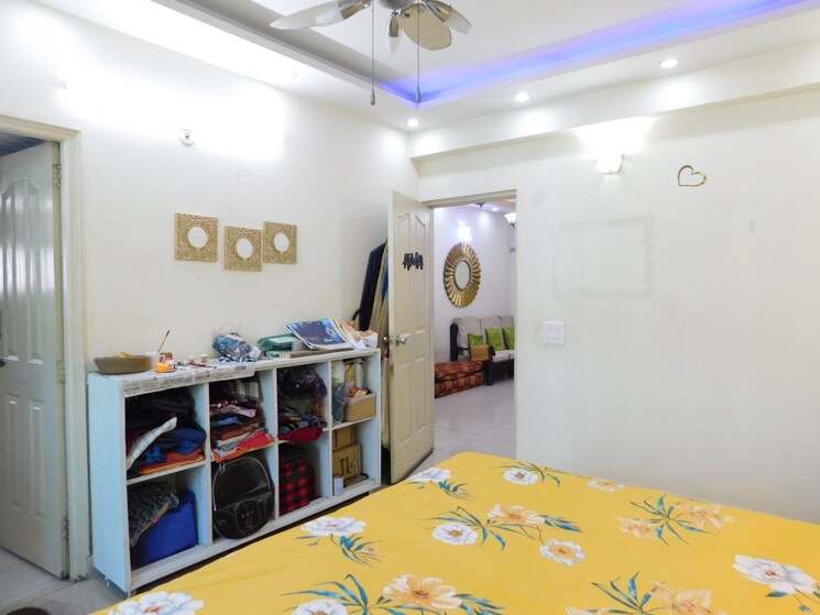 Bedroom, lr-bluemoon-homes 2 Bedroom 1050 Sq.Ft. Apartment In Raj Nagar Extension Ghaziabad 7959696