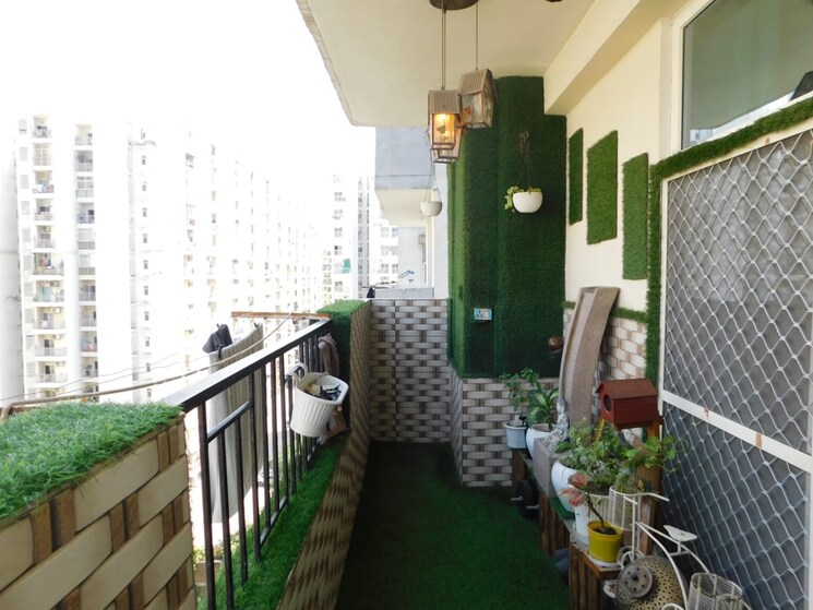 Balcony, lr-bluemoon-homes 2 Bedroom 1050 Sq.Ft. Apartment In Raj Nagar Extension Ghaziabad 7959696