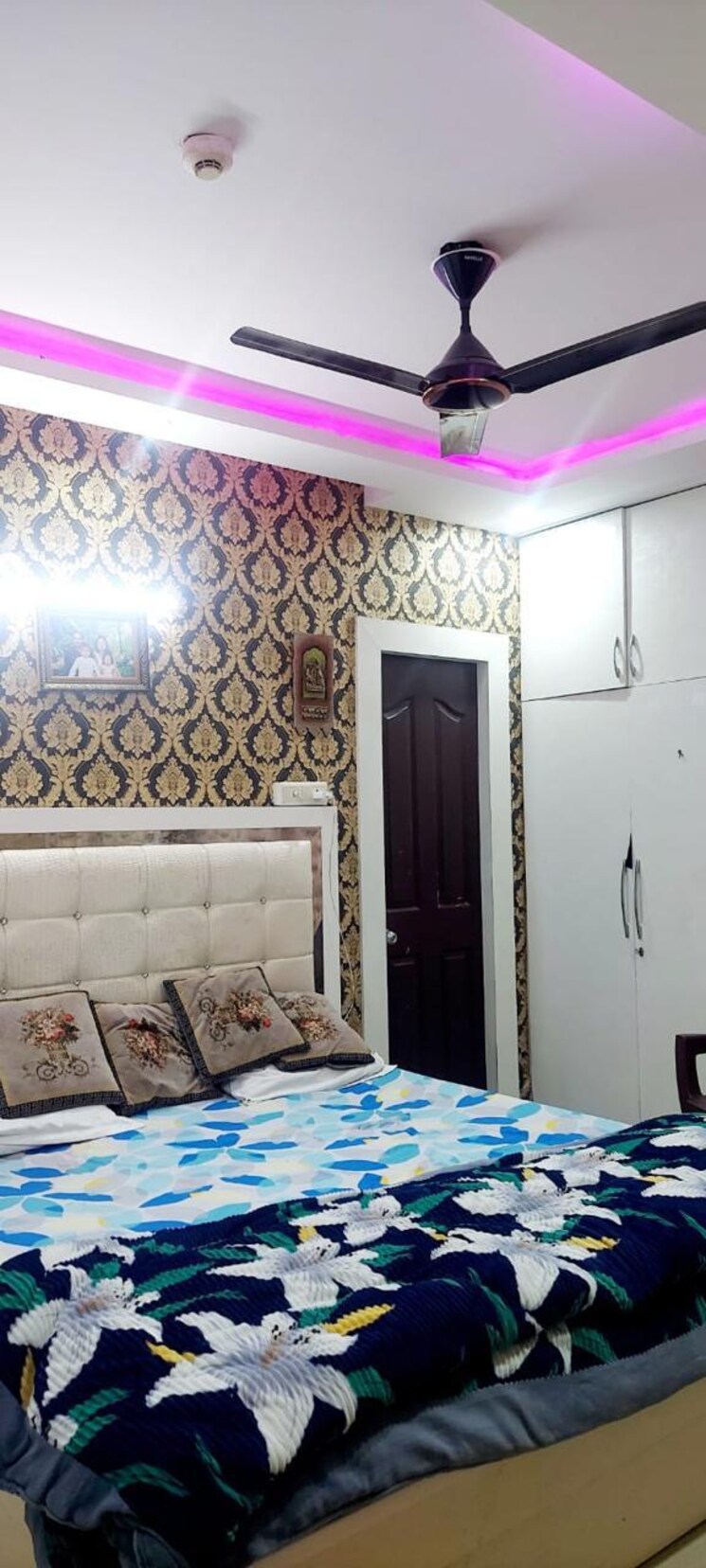 Bedroom, charms-castle 3 Bedroom 1500 Sq.Ft. Apartment In Raj Nagar Extension Ghaziabad 7959718