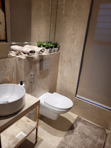 Bathroom in 5 BHK Apartment at K Raheja Vistas Premiere, Mohammadwadi – for Sale