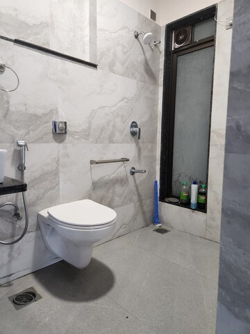 Bathroom in 2 BHK Apartment at Paradigm El Signora, Jogeshwari West – for Rent