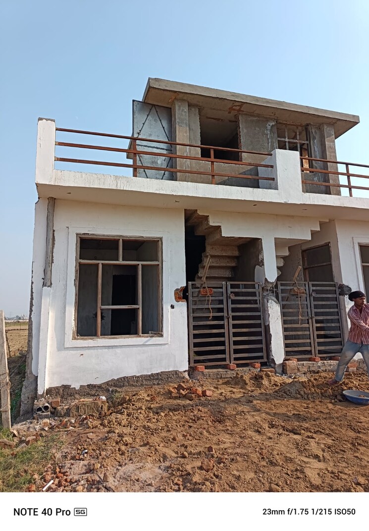 Exterior View, gomti nagar 2 Bedroom 850 Sq.Ft. Independent House In Gomti Nagar Lucknow 7960077