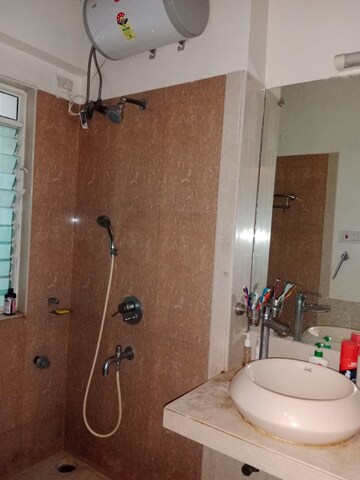Bathroom in 2.5 BHK Apartment at Rustomjee OZone, Goregaon West – for Rent