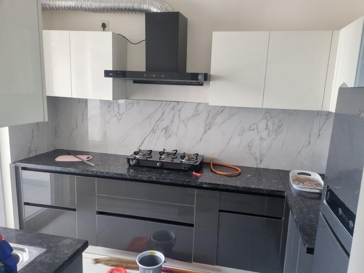 Kitchen, maya-garden-city 3 Bedroom 1852 Sq.Ft. Apartment In Lohgarh Zirakpur 7960178