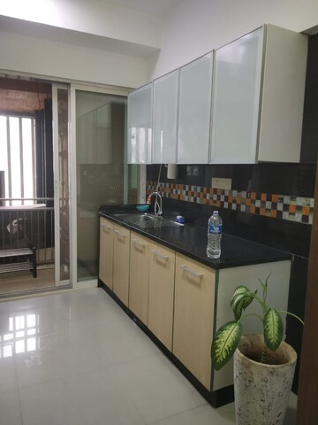 Kitchen in 2.5 BHK Apartment at DB Orchid Woods, Goregaon East – for Rent