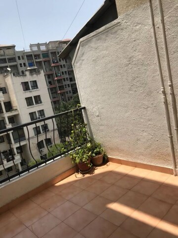 Balcony in 3 BHK Apartment at Goel Ganga Orchard, Mundhwa – for Rent