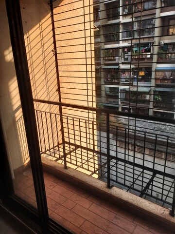 Balcony in 1 BHK Apartment at Raunak City 3, Kalyan West – for Sale