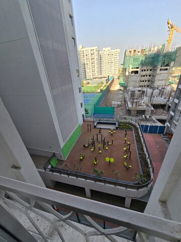 Balcony in 3 BHK Apartment at Gera World of Joy, Kharadi – for Rent