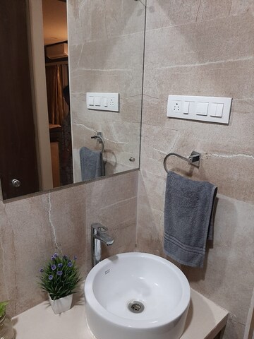 Bathroom in 2 BHK Apartment at JP Decks, Goregaon East – for Rent