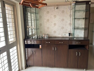 Kitchen in 2 BHK Apartment at Rhythm Society, Wakad – for Rent
