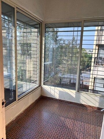 Balcony in 2 BHK Apartment at Rhythm Society, Wakad – for Rent