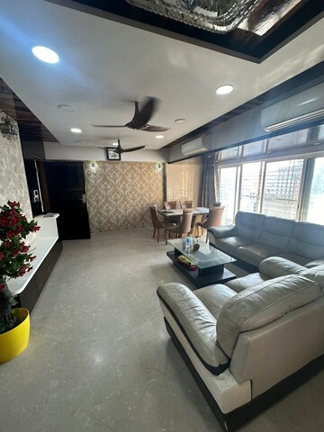 Living Room in 2 BHK Apartment at Landmark Building Bandra West, Bandra West – for Rent