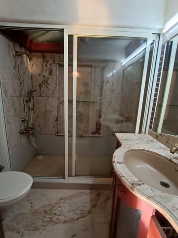 Bathroom in 2 BHK Apartment at Landmark Building Bandra West, Bandra West – for Rent