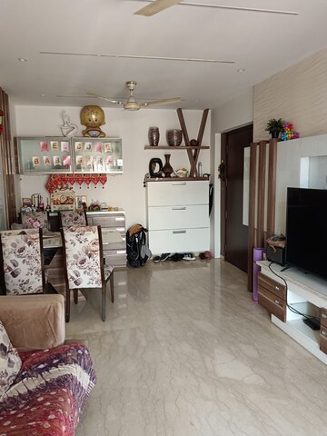 Living Room in 2 BHK Apartment at K Raheja Vihar, Powai – for Rent
