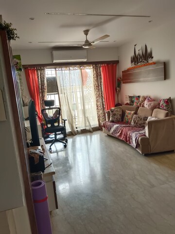 Living Room in 2 BHK Apartment at K Raheja Vihar, Powai – for Rent