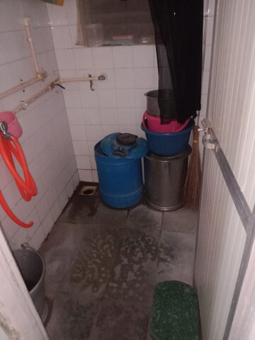Bathroom in 1 RK Apartment at Navbharat Sahyog CHS, Goregaon East – for Rent