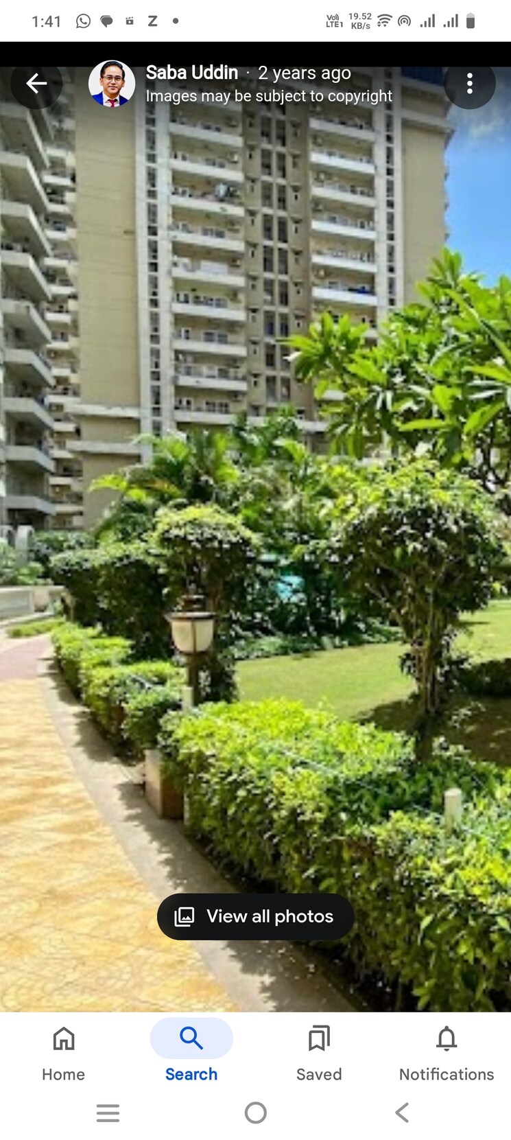Garden, purvanchal-royal-park 3 Bedroom 1950 Sq.Ft. Apartment In Sector 137 Noida 7960551
