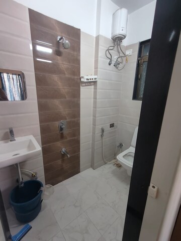 Bathroom in 1 BHK Apartment at Shree SS Vellozia CHS, Bhandup West – for Rent