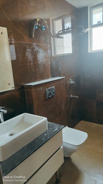 Attached Bathroom in 3 BHK Apartment at Maya Green Lotus Saksham, International Airport Road – for Rent