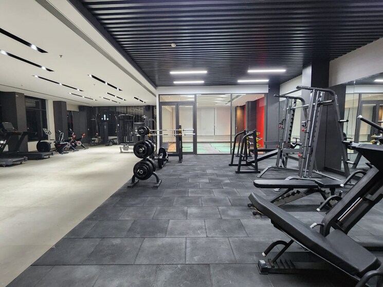 Gym, maya-green-lotus-saksham 3.5 Bedroom 2335 Sq.Ft. Apartment In International Airport Road Zirakpur 7960601