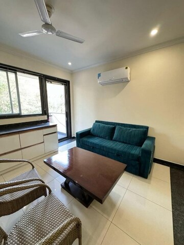 Living Room in 1 BHK Apartment at Lanco Hills Apartments, Manikonda – for Rent