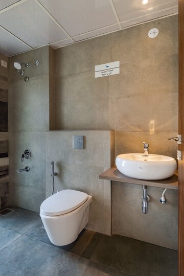 Bathroom in 2 BHK Apartment at NSG Royal One, Pimple Nilakh – for Rent