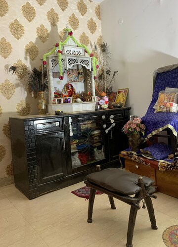 Living Room in 3 BHK Builder Floor at Sushant Lok I – for Sale