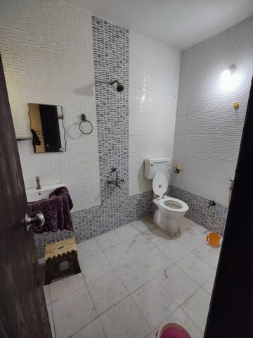 Bathroom in 2 BHK Apartment at Purshottam Nayan, Ghodbunder Road – for Rent